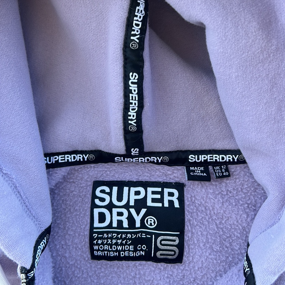 Super Dry Zip Up Hoodie